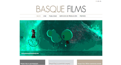 Desktop Screenshot of basquefilms.com