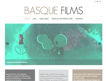 Tablet Screenshot of basquefilms.com